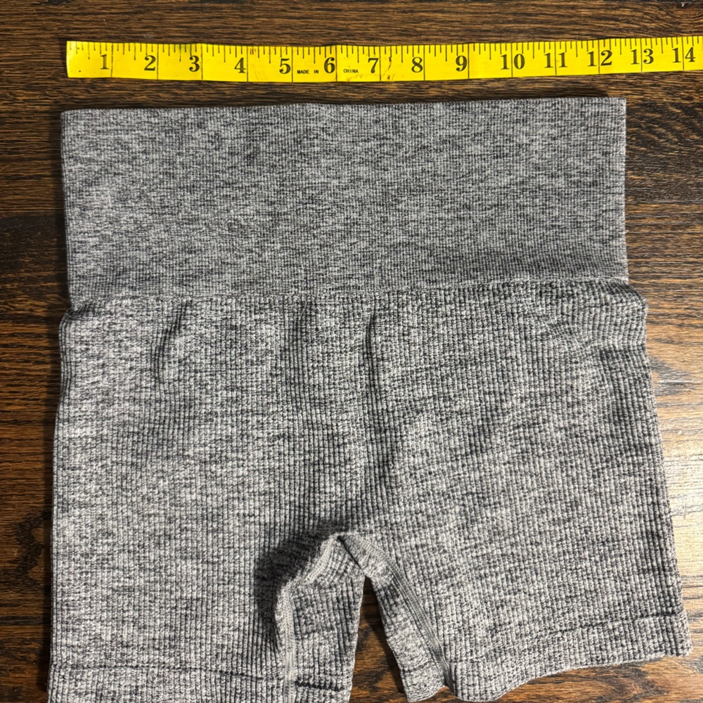 Colsie Heather Gray Kids bike short